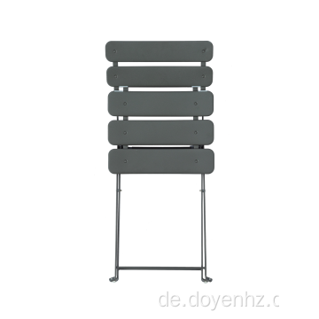 Outdoor-Metall-Klappstuhl mit gestreckter Latte (3Seat &amp; 2Back)